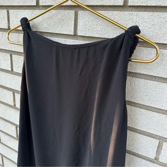 NWT City Chic Black Wrap Front Surplice Twist Strap Top - Picture 9 of 13